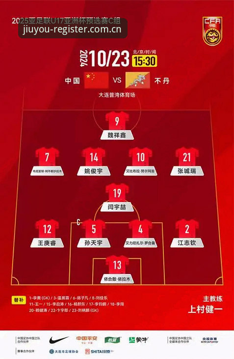 揭秘U17世界杯抽签结果背后的故事，九游娱乐带你读懂中国足球未来的希望